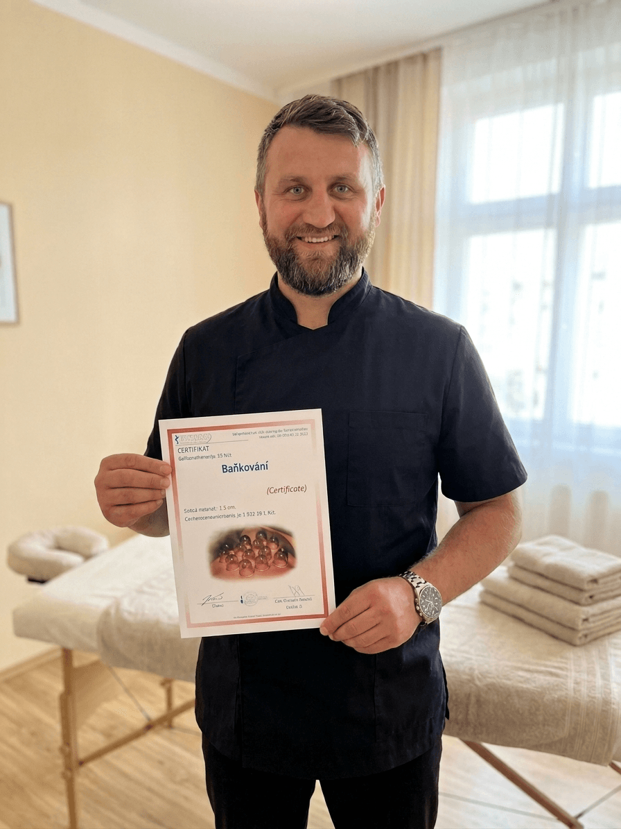 Cristian Balaci - certifikovaný mobilní masér, Krumvíř